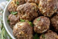 Fragrant Italian Oven Meatballs