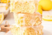 Zesty Lemon Brownies