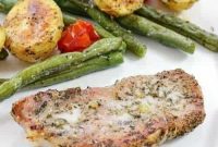 Tuscan Sheet Pan Pork Chops