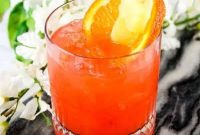 Golden Orange Pineapple Rum Delight