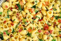 Effortless Creamy Bacon Spinach One-Pot Pasta