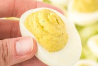 Aromatic Pesto Deviled Eggs