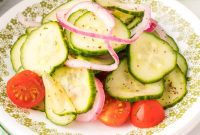 Vibrant Cucumber Tomato Medley
