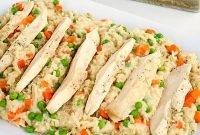 Hearty Slow Cooker Chicken and Rice