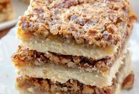 Golden Pecan Pie Squares