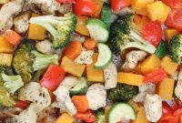 Effortless Eats: Sheet Pan Chicken and Vibrant Veggies