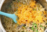 Quick Instant Pot Tuna Noodle Dinner