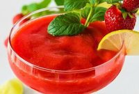 Strawberry Daiquiri: Spiked or Virgin, Your Choice