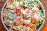Zesty Tortellini Pasta Salad