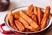 Golden Roasted Sweet Potato Fries