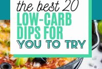 20 Must-Try Low-Carb Dips