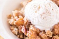 Simple Apple Crumble