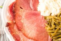 Sticky Sweet Honey Glazed Ham