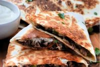 Ultimate Philly Cheesesteak Quesadilla
