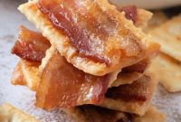 Candied Bacon Crackers
