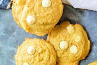 Bright Lemon Cloud Cookies