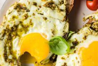 Pesto Infused Eggs