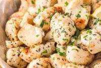 Zesty Lemon Air Fryer Chicken Morsels
