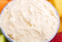 Sweet Creamy Fruit Dip