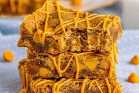 Decadent Butterscotch Blondie Bars