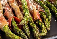 Air Fryer Crispy Prosciutto Asparagus