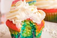Kaleidoscope Cupcakes