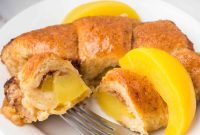 Blushing Peach Crescents