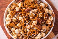 Crispy Autumn Air Fryer Snack Mix
