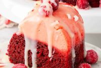 Holiday Red Velvet Flan Delight