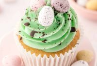 Hoppy Easter Vanilla Cupcakes