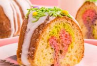 Kaleidoscope Easter Bundt