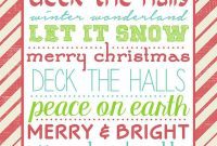 Festive Free Christmas Printables