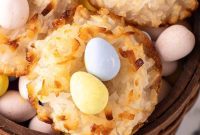 Easy No Bake Coconut Easter Nests