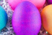 Vibrant Food-Dyed Easter Eggs