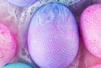 Textile Art Easter Eggs