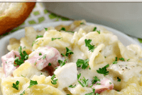 Cordon Bleu Chicken Pasta Bake