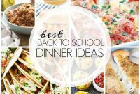Quick and Easy Back to School Dinners
