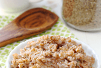Brown Sugar Cinnamon Bulgur Bowl