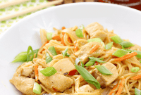One-Pan Citrus Chili Chicken Noodles