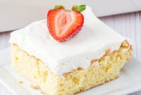 Creamy Three Milk Dream