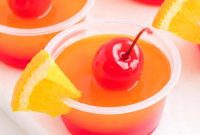 Gradient Tequila Sunrise Treats