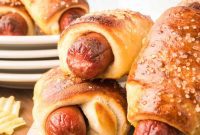 Homemade Pretzel Dogs in a Snap
