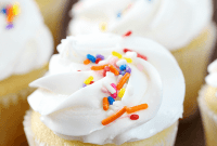 Gourmet Vanilla Bean Cupcakes