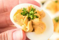 Smoky Chipotle Deviled Eggs