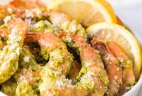 Zesty Grilled Pesto Shrimp