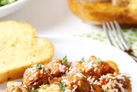 Gnocchi Meatball Casserole