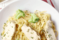 Creamy Skillet Chicken Broccoli Alfredo