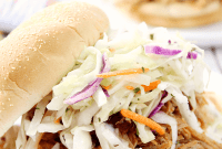Chipotle Pulled Pork Sandwiches with Zesty Mexican Slaw