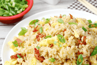Hearty Bacon and Egg Breakfast Fried Rice
