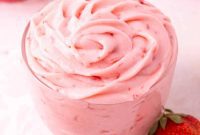 Velvet Strawberry Buttercream